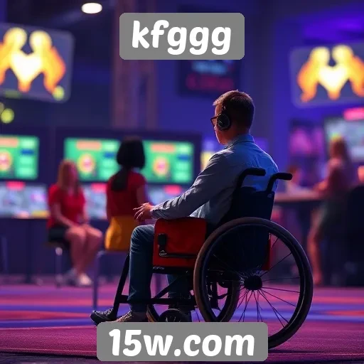 Acessibilidade e inclusão em jogos no site kfggg